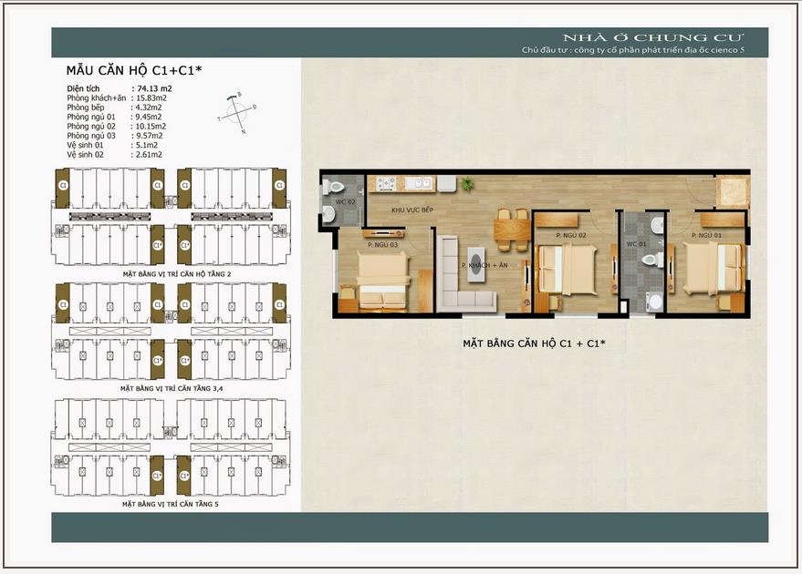 Thiết kế căn hộ C1