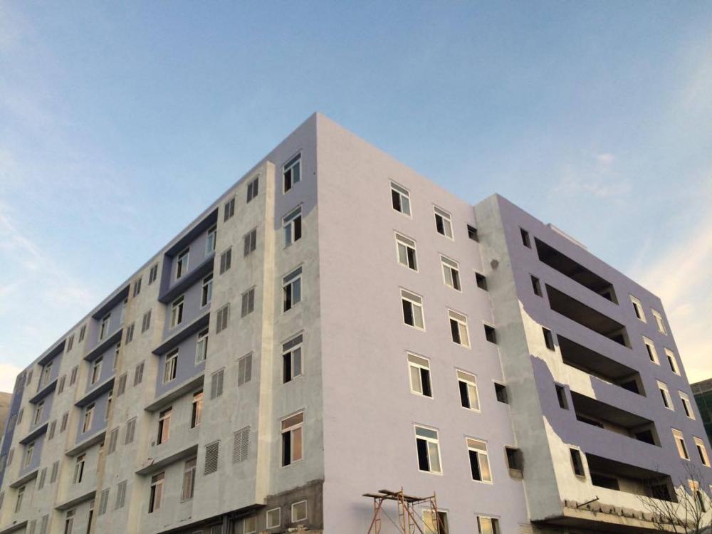 Tòa M1A cơ bản đã hoàn thành được 80%, công tác hoàn thiện được triển khai từ tầng 6 xuống tầng 1