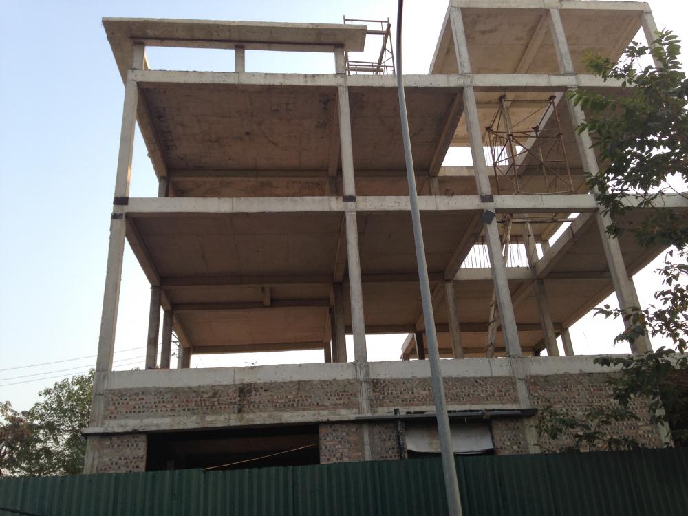 Khu BT1, BT2 vẫn đang trong quá trình hoàn thiện