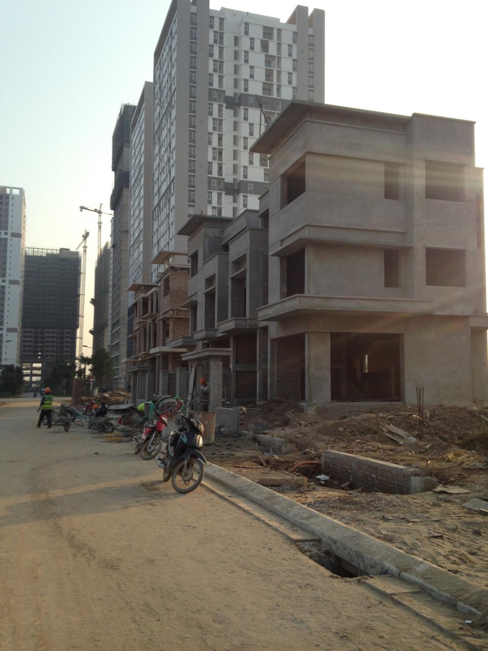 Khu BT5 vẫn đang trong quá trình thi công