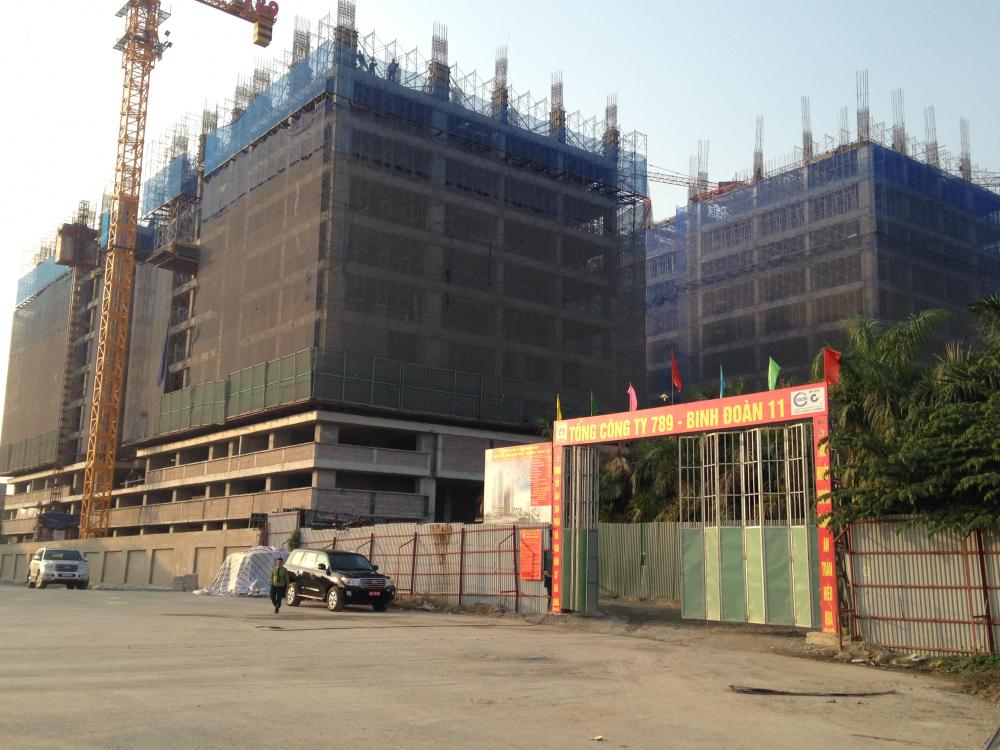 Khu BT5 vẫn đang trong quá trình thi công