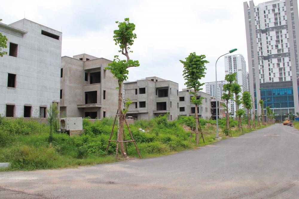 Khu BT5 đang trong quá trình thi công