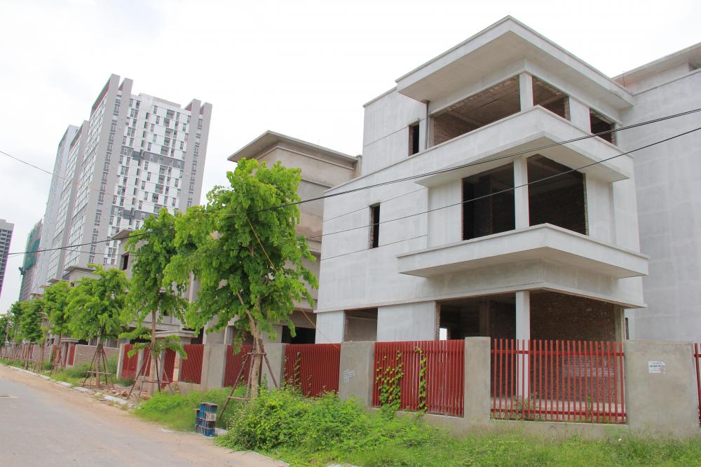 Khu BT5 đang trong quá trình thi công