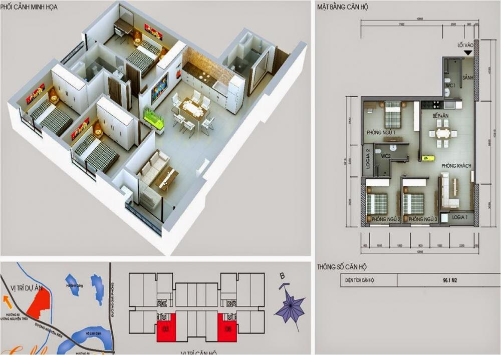 Thiết kế căn hộ 03-08