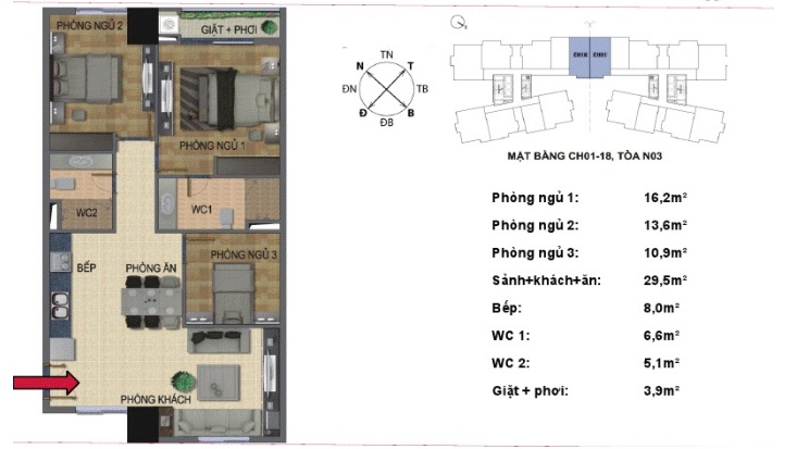 Thiết kế căn hộ 01
