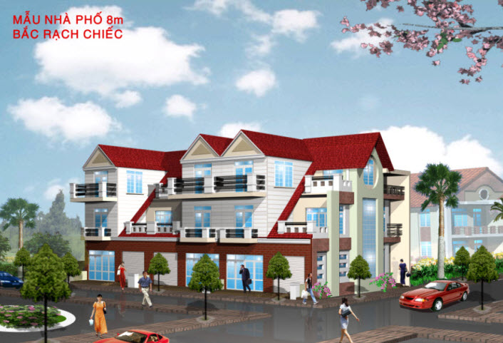 Nhà phố Bắc Rạch Chiếc