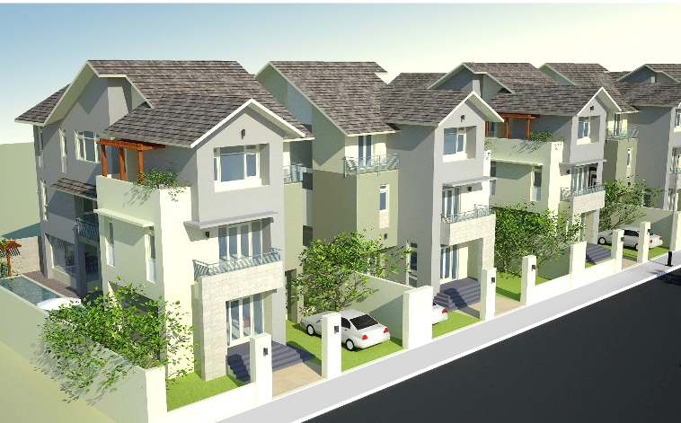 Nhà phố Đông Thủ Thiêm