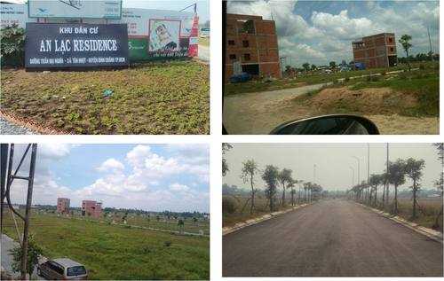 Dự án đang hoàn thiện mặt bằng