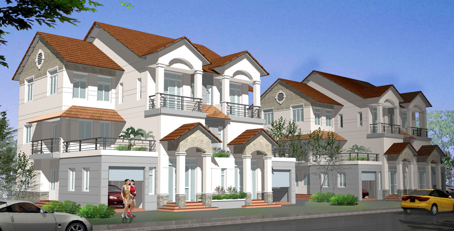 Biệt thự Hưng Phú 1 2