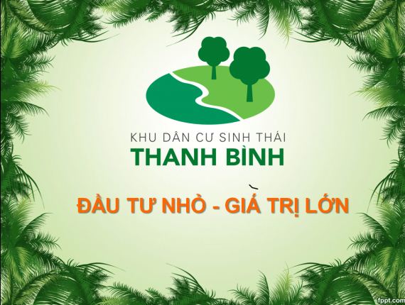 KDC Sinh Thái Thanh Bình