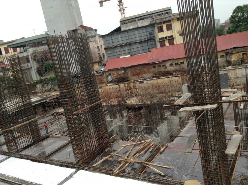 Dự án Hong Kong Tower đã hoàn thành phần tầng hầm công trình