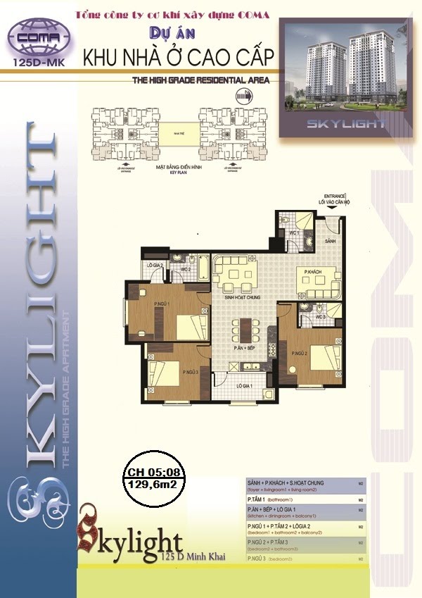 Thiết kế căn hộ 05, 08