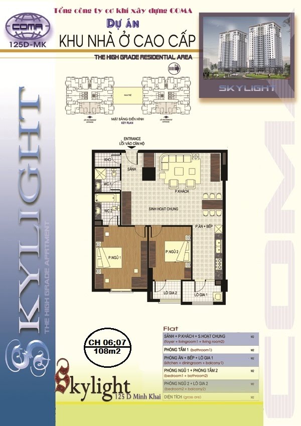 Thiết kế căn hộ 06, 07