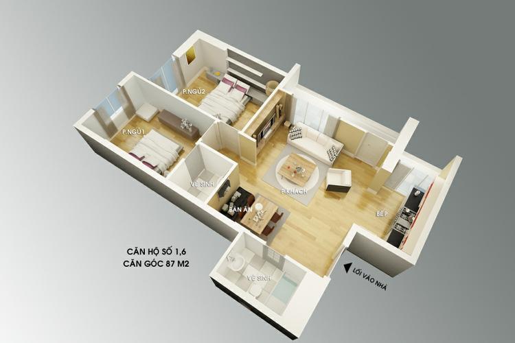 Thiết kế căn hộ số 1, 6