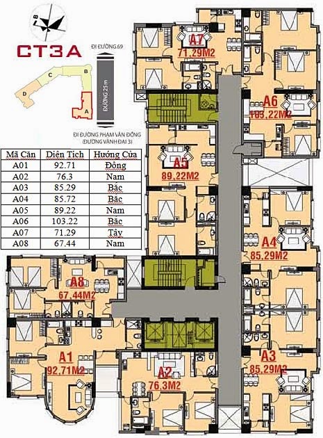 Tầng điển hình CT3A