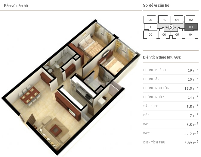 Căn hộ 03