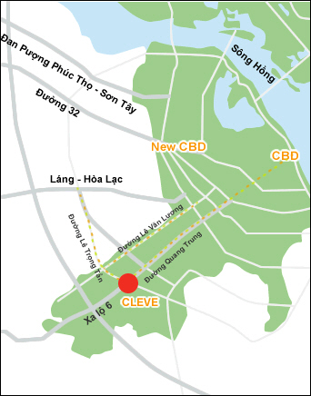 Vị trí của Chung cư cao cấp Cleve | ảnh 1