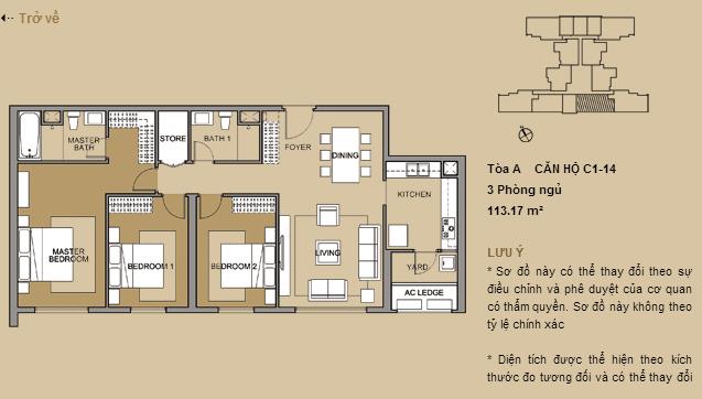 Thiết kế căn hộ C1-14
