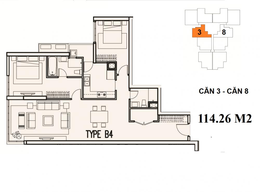 Thiết kế căn hộ 08