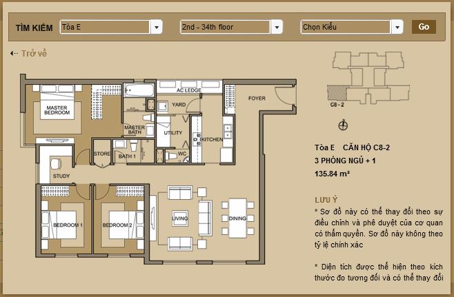 Thiết kế căn hộ C8-2