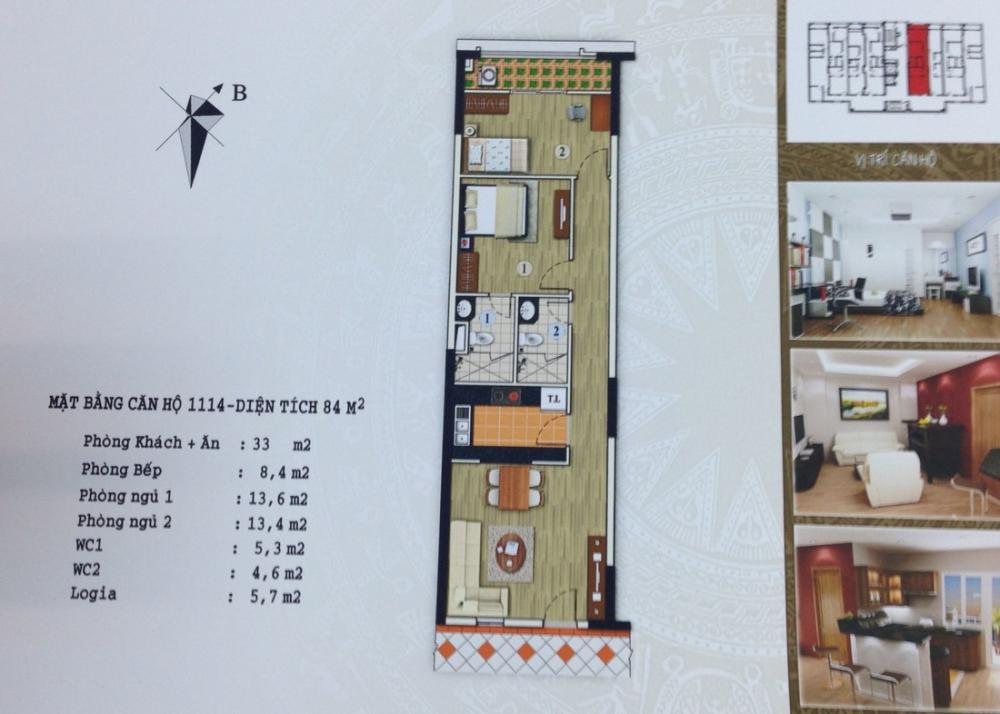 Thiết kế căn hộ 1114