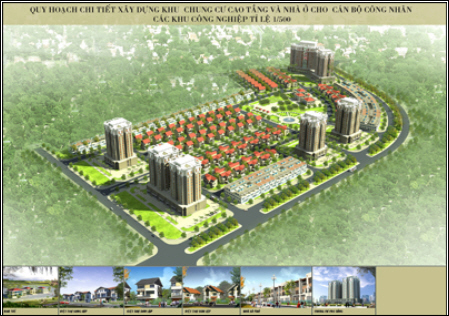 Chung cư các KCN - Mê Linh