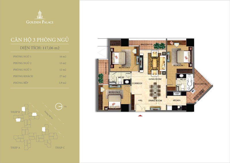 Thiết kế căn hộ B1