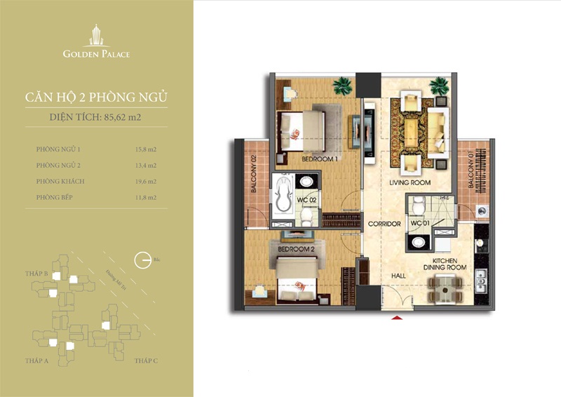 Thiết kế căn hộ C1