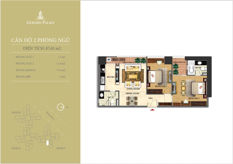 Thiết kế căn hộ C2