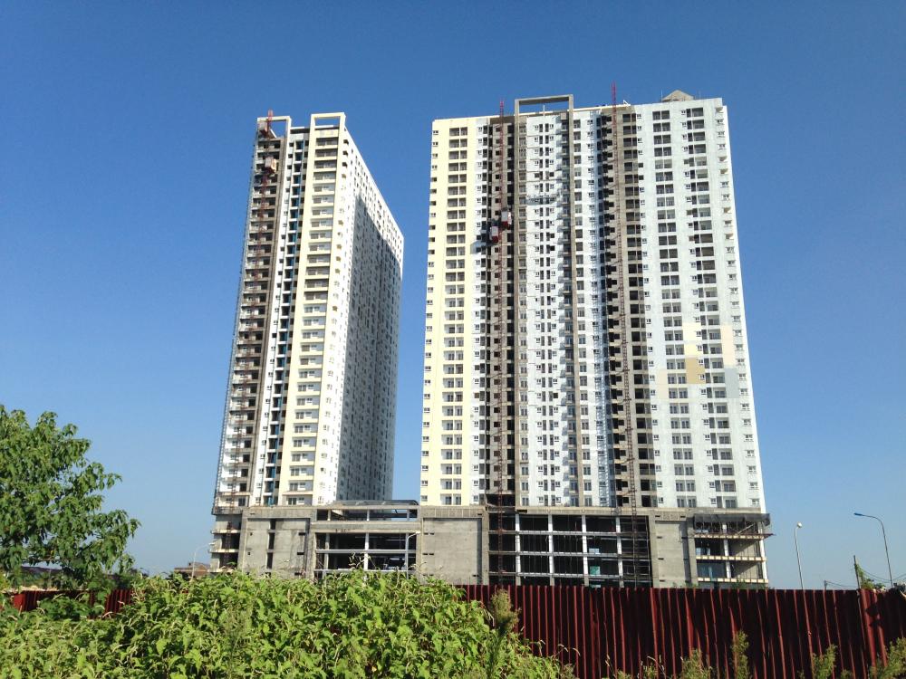 Dự án đã xây xong phần thô, đang hoàn thiện mặt ngoài