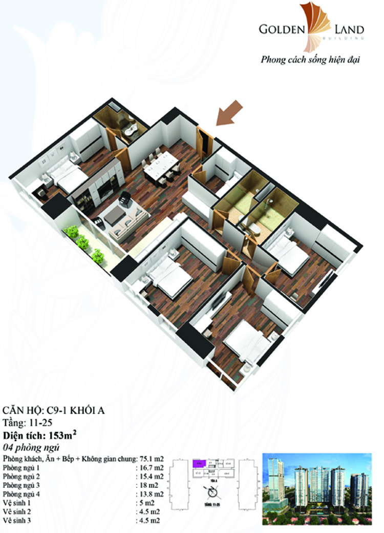 Thiết kế căn hộ C9-1