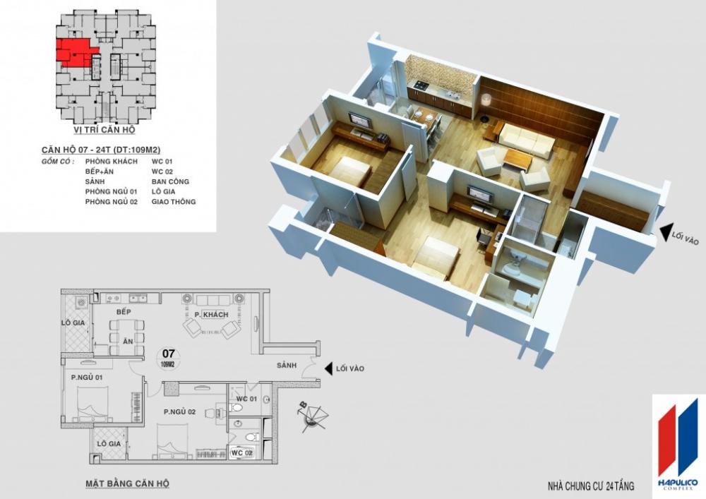 Thiết kế căn hộ 07