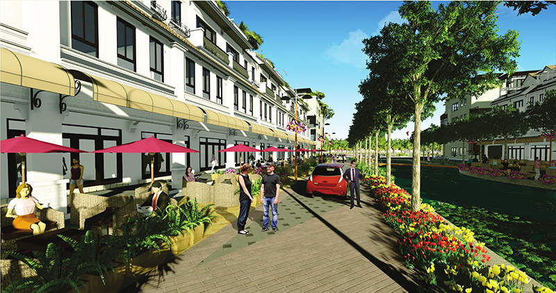 Nhà phố Five Star Eco City 3