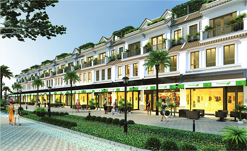 Nhà phố Five Star Eco City 4