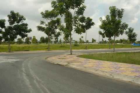 Dự án đang hoàn thiện mặt bằng