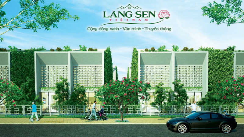 Nhà phố Làng Sen Việt Nam 2