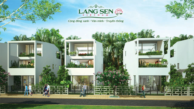 Nhà phố Làng Sen Việt Nam 4