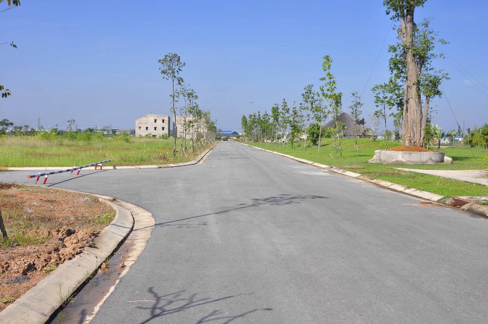 Dự án đã hoàn thiện hạ tầng, đang thi công nhà phố