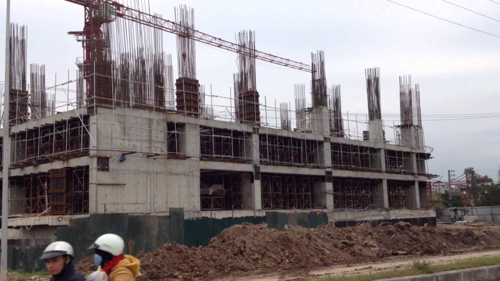 Dự án đang thi công phần thô