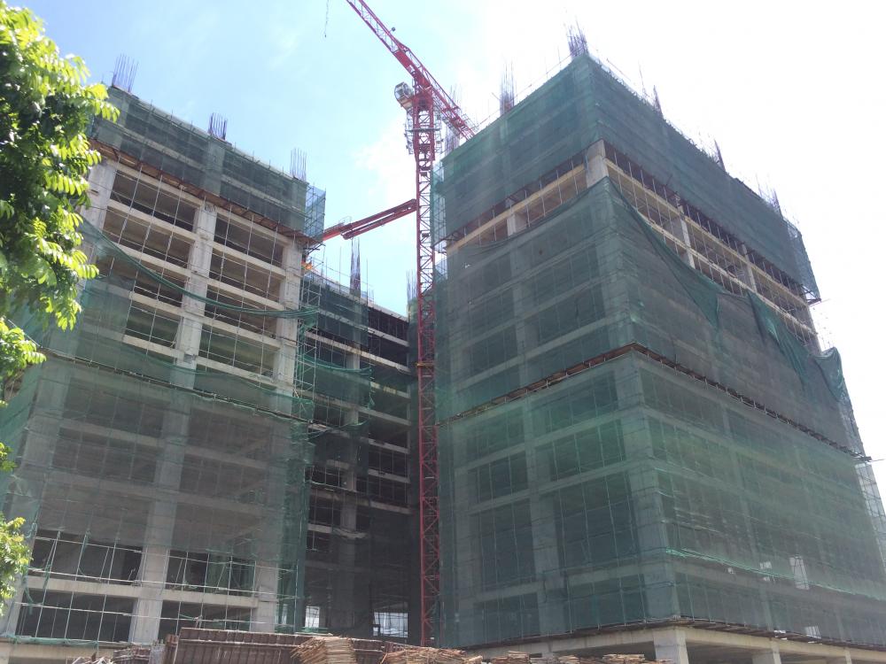 Dự án tiếp tục thi công tầng 13