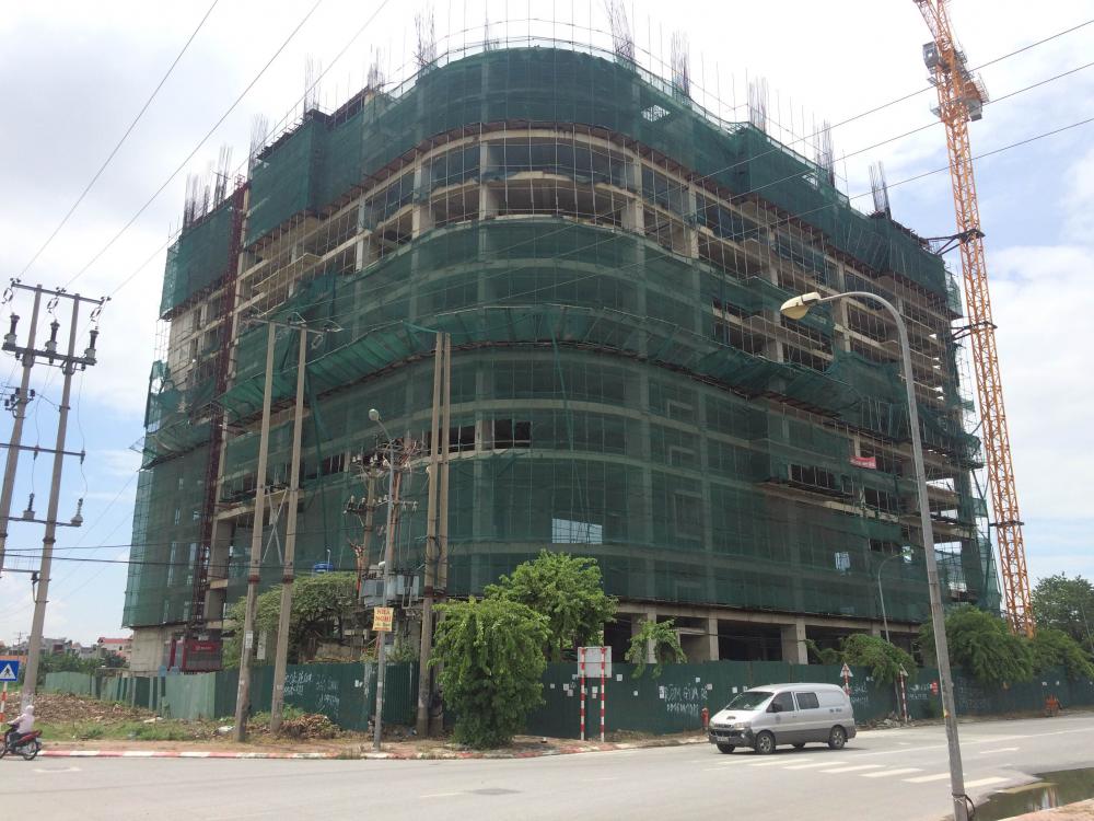 Dự án vẫn đang thi công tầng 13