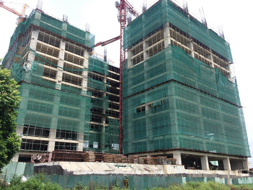 Dự án vẫn đang thi công tầng 13