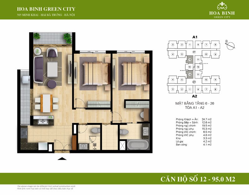 Thiết kế căn hộ 12