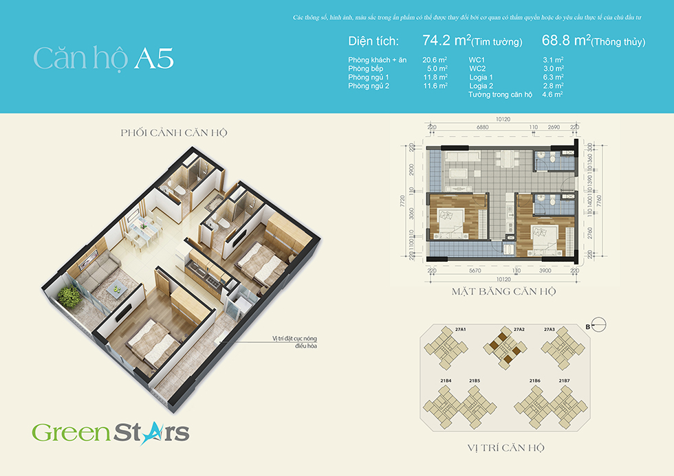 Thiết kế căn hộ A5