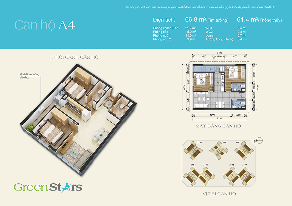 Thiết kế căn hộ A4