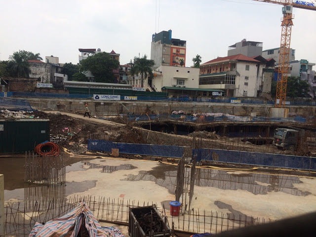 Dự án đang thi công phần ngầm
