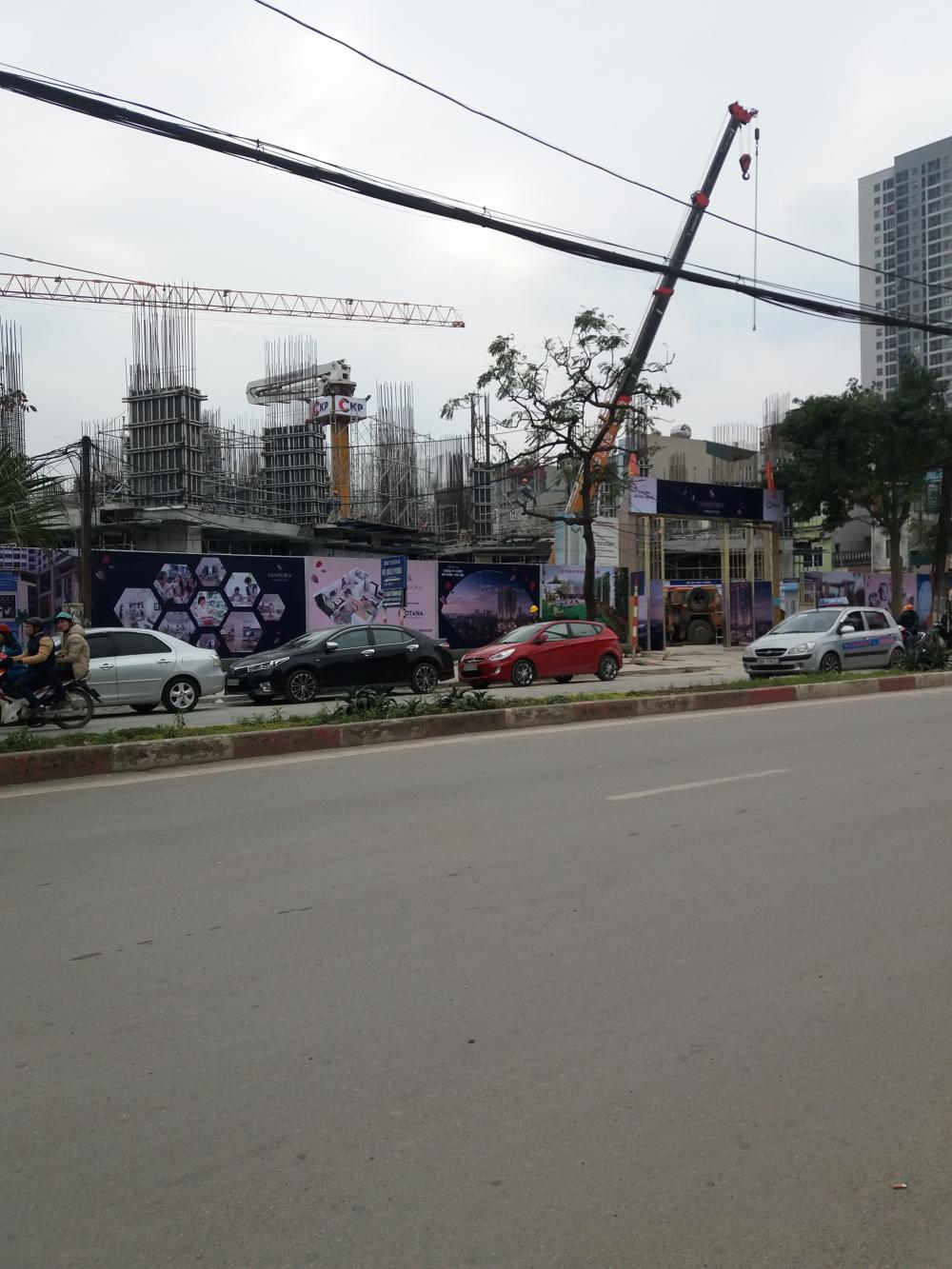 Dự án đang thi công tầng 2