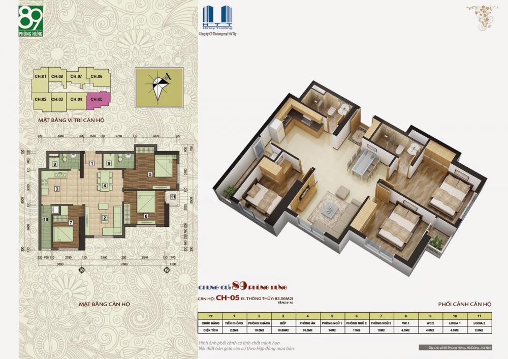 Thiết kế căn hộ CH-05