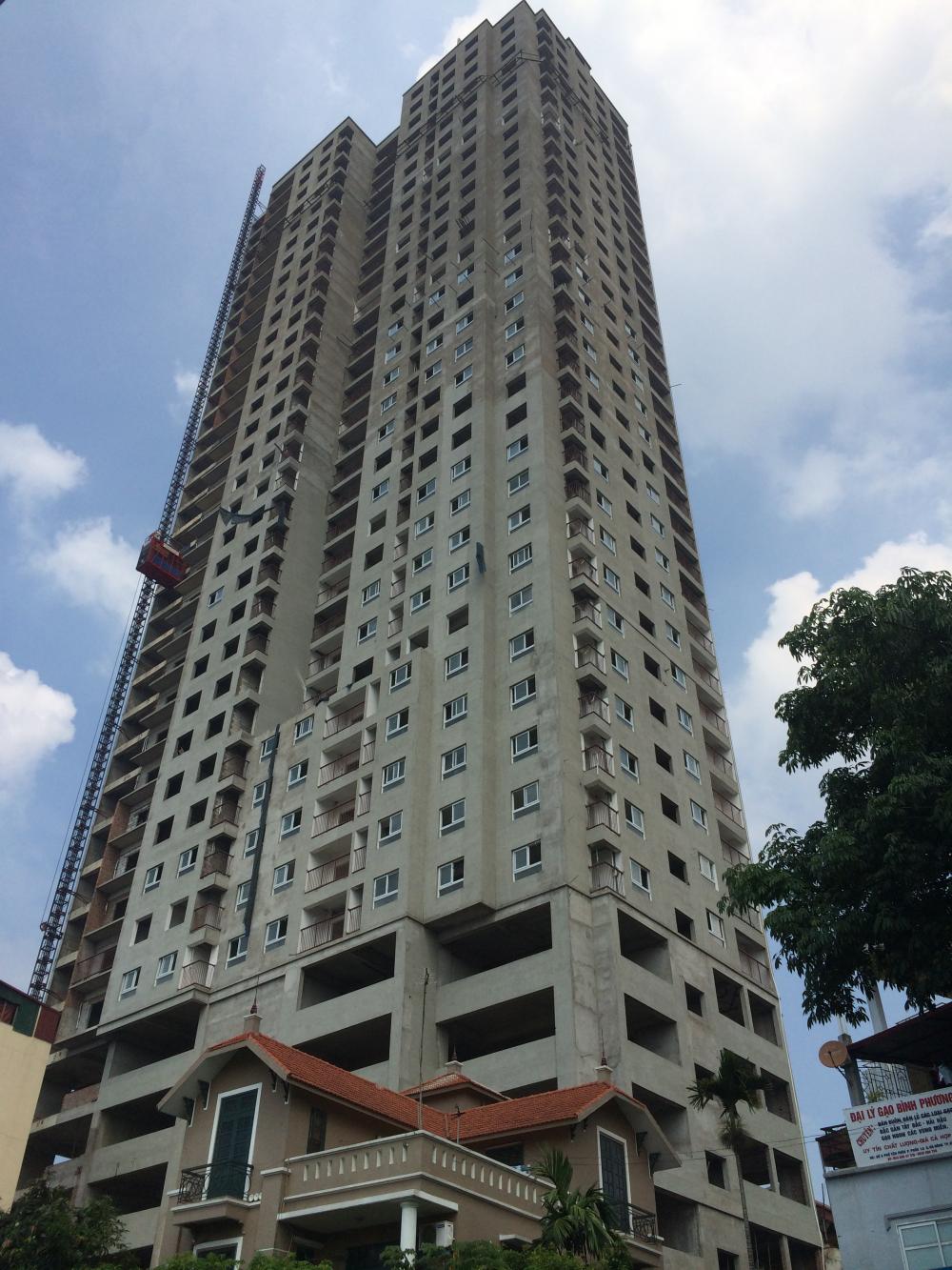 Dự án đã cất nóc