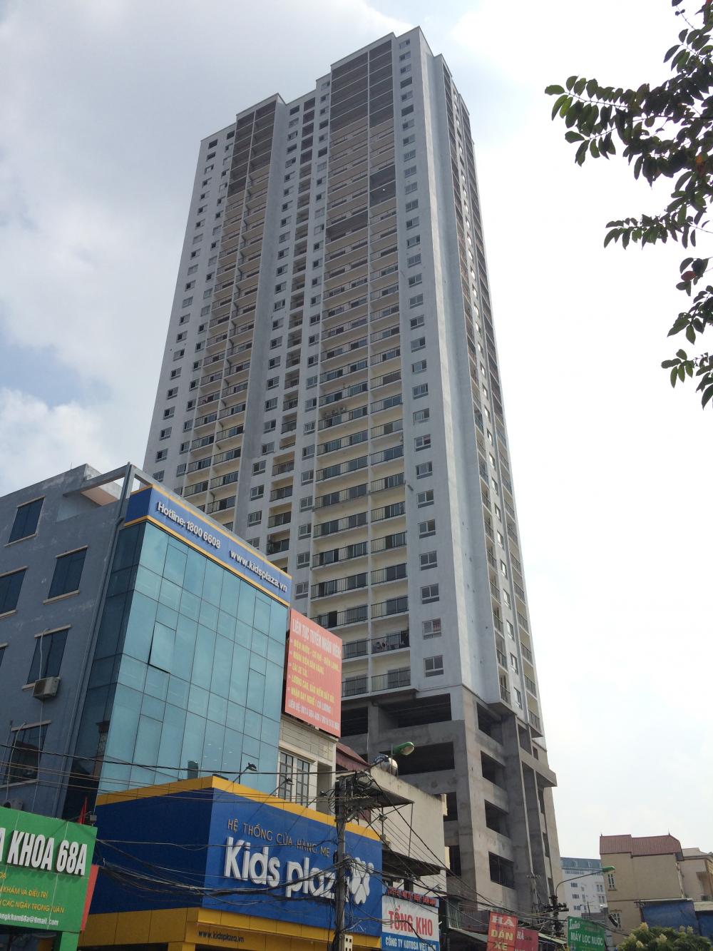 Dự án đang hoàn thiện mặt ngoài